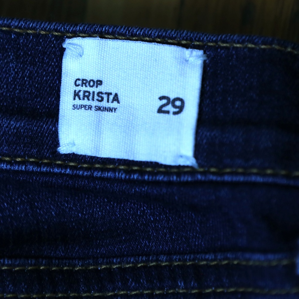 Hudson Krista Crop Super Skinny jeans - size 29
